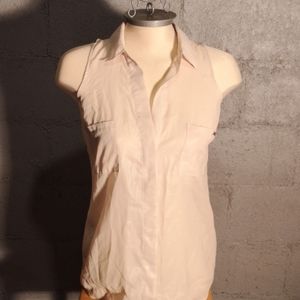 Foxy jeans sleeveless shirt